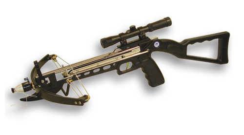 NcSTAR CROSSBOW WITH SCOPE. Compact light weight design-fun for all ages!